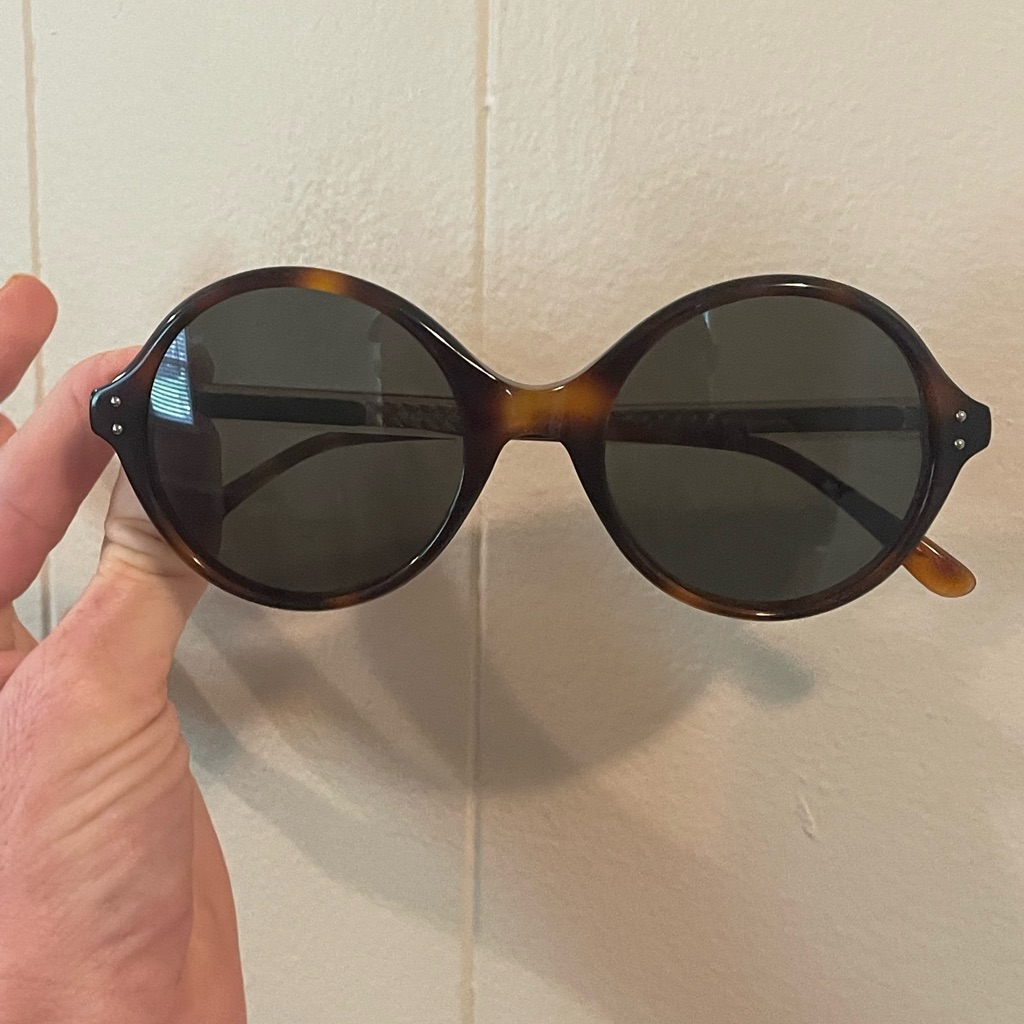 Bottega Venetta Round Sunglasses